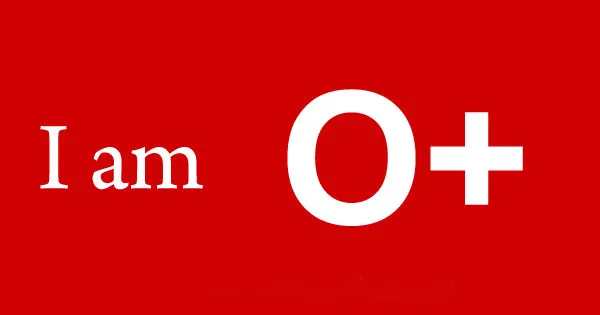 Nhóm máu O - nhóm máu lãnh đạo