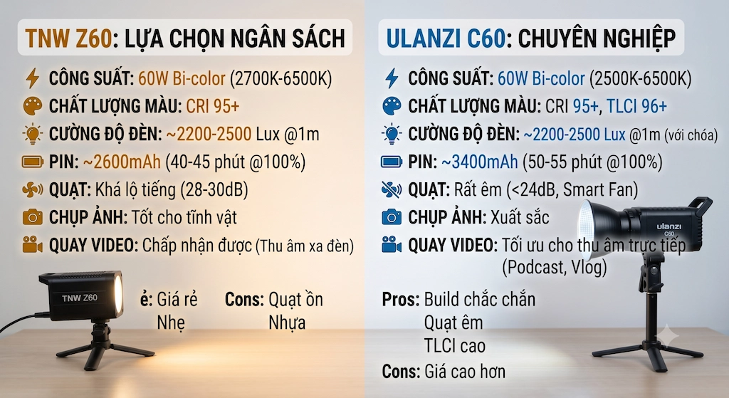 TNW Z60 (60W) - Ngọn Đèn Nhỏ Cho Những Câu Chuyện Sâu